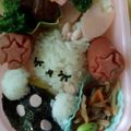 yukinald's cooksnap of when they made 簡単☆キャラ弁うさぎのお昼寝.