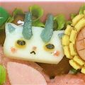 リコマルティ's cooksnap of when they made キャラ弁 かんたんコマさん♡妖怪ウォッチ.