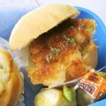 すずゆー's cooksnap of when they made 簡単エビカツonイングリッシュマフィン.
