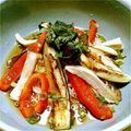 cafesuki's cooksnap of when they made 夏野菜の和風冷製パスタ.