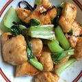 おやぶんこぶん's cooksnap of when they made 鶏むね肉とチンゲン菜の塩昆布炒め.