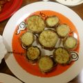 みみみちゃたん's cooksnap of when they made エビのナスはさみ揚げ.