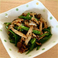 あやたかちゃ's cooksnap of when they made 簡単！しめじとピーマンのおかか炒め.