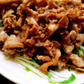 ユウナちゃん's cooksnap of when they made 豚肉のマヨ炒め水菜和え.
