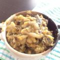 youich's cooksnap of when they made お芋と栗のみそ風味～きのこあんかけ～.
