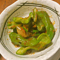 mokun's cooksnap of when they made ピーマン♪蒸して炒めて.