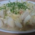 なるきち。's cooksnap of when they made 簡単ヘルシー・帆立とキャベツの卵とじ.