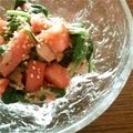 ＊・・yukka's cooksnap of when they made ほうれん草のおひたしリメイクサラダ♪.