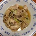 ngta05's cooksnap of when they made ♬鶏、しめじ、長ネギのシンプル炒め.
