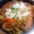 earth mama's cooksnap of when they made トマトがよく合う～！味噌バター豚丼.