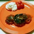9tantan9's cooksnap of when they made 煮込み★ハンバーグ★.