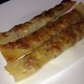 yummy?'s cooksnap of when they made 春巻きの皮で♬おつまみ☆スティック餃子.