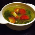 meg_k's cooksnap of when they made 簡単！ピーマンとトマトの中華スープ.