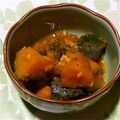 いーゆー's cooksnap of when they made かぼちゃのニンニクバターしょう油煮♪.