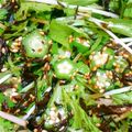 しんちゃのすけ's cooksnap of when they made ♪ひじきと水菜のサラダ♪.