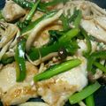 マルタンガール's cooksnap of when they made 減塩！鶏胸肉と小松菜の生姜アーモンド炒め.