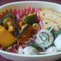 未来への扉's cooksnap of when they made お弁当に☆ちくわと梅で旨い！くるくる巻き.
