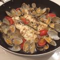 クック6M2GTU☆'s cooksnap of when they made 【ワイン】切身のアクアパッツァ.