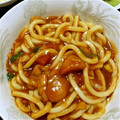 めめぼ's cooksnap of when they made 美味く 簡単 リメイク カレーうどん♪.