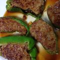 まゆ〜み's cooksnap of when they made ピーマン肉詰め♪やっぱり照り焼き！.