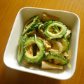 UMAe's cooksnap of when they made ゴーヤと厚揚げの甘辛味噌炒め.