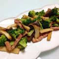 サンディサンディ's cooksnap of when they made ベーコンとブロッコリーの炒め物。.