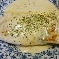 kahourain's cooksnap of when they made かじきまぐろのマスタードクリームソース.
