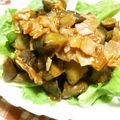 どれみ０８'s cooksnap of when they made 茄子で酢豚風炒め.