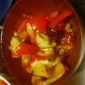 クックXOBNVB☆'s cooksnap of when they made 鶏肉とピーマンのピリ辛ケチャ炒め.