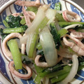 なつぽん♪'s cooksnap of when they made 簡単！いかと小松菜の塩麹炒め.