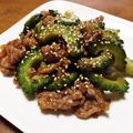 YUKIKI☆'s cooksnap of when they made 豚肉とゴーヤの甘辛炒め＊.