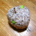 月見なっとう's cooksnap of when they made 雑穀枝豆おにぎり☆.