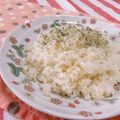 赤い電話's cooksnap of when they made 炊飯器で☆ガーリックバターライス.