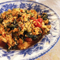 なつえ店長's cooksnap of when they made トマトとほうれん草のたまご炒め.