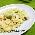 mami323's cooksnap of when they made 美味しい！アボカドとキャベツのサラダ！.