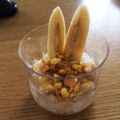 ちょこ娘's cooksnap of when they made 離乳食★忙しい朝に！バナナパフェ？.