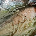 ぺーやんぐ's cooksnap of when they made 鮭のホイル焼き.