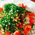 まりんごっこ's cooksnap of when they made 夏にピッタリ！キムチ納豆そうめん.