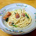 ありんこあっちゃん's cooksnap of when they made ツナとほうれん草のミルクスパゲティ.