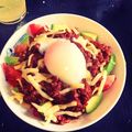 yuripiiino's cooksnap of when they made カフェ風タコライス！！.