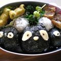 ミホ天然工房's cooksnap of when they made キャラ弁❤逆パンダ弁当～♬♪.