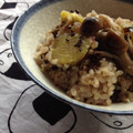 oliva16's cooksnap of when they made さつまいもときのこの炊き込みご飯☆.