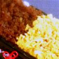 inyako's cooksnap of when they made そぼろ2色丼.
