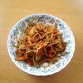 しなだ's cooksnap of when they made もやしのカレー粉炒め（o^ー'）.