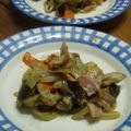 まみむーにぃ's cooksnap of when they made ベーコンと色々野菜のにんにくマヨ炒め☆.
