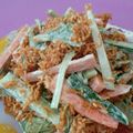 yumipandaa's cooksnap of when they made ★チキンラーメン★簡単パリパリサラダ♪.