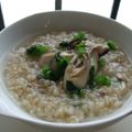 ゆきらいん's cooksnap of when they made 牡蠣の玄米粥.