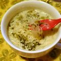 かぼちゃの南瓜's cooksnap of when they made 高菜de豆乳スープ.
