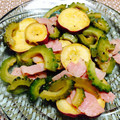 さちサン's cooksnap of when they made 簡単⭐ゴーヤ・さつまいも⭐バタポン炒め♪.