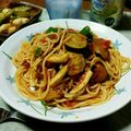SUI＊KOH's cooksnap of when they made ナスのアラビアータ.